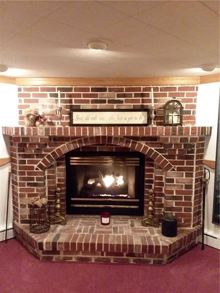 41 Clarion Road Cherry Tree, PA 15724 - Photo 16 of 22 Basement Fireplace