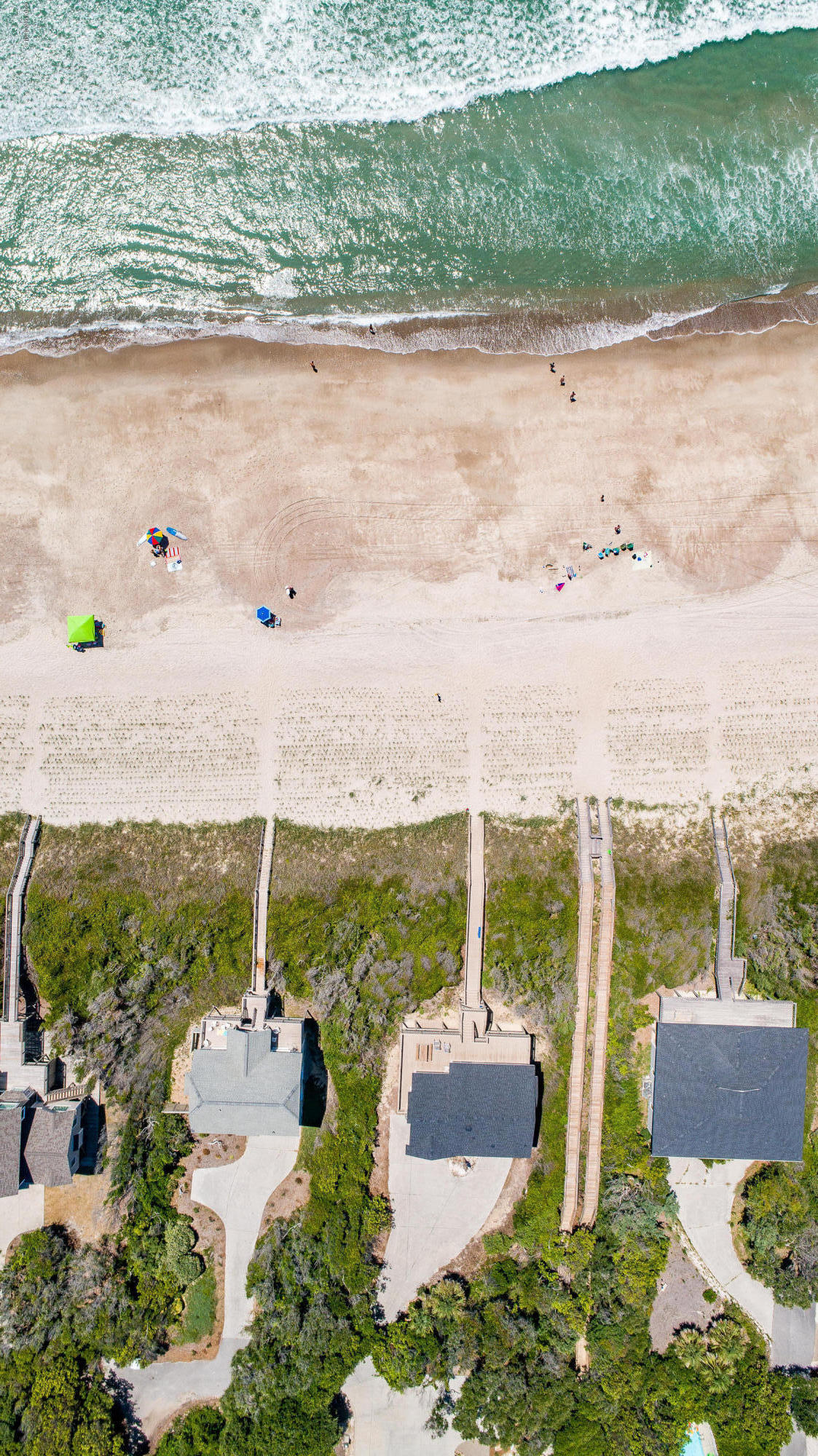 711 Salter Path Road Indian Beach, NC 28512 - Photo 83 of 84 AERIAL VIEW