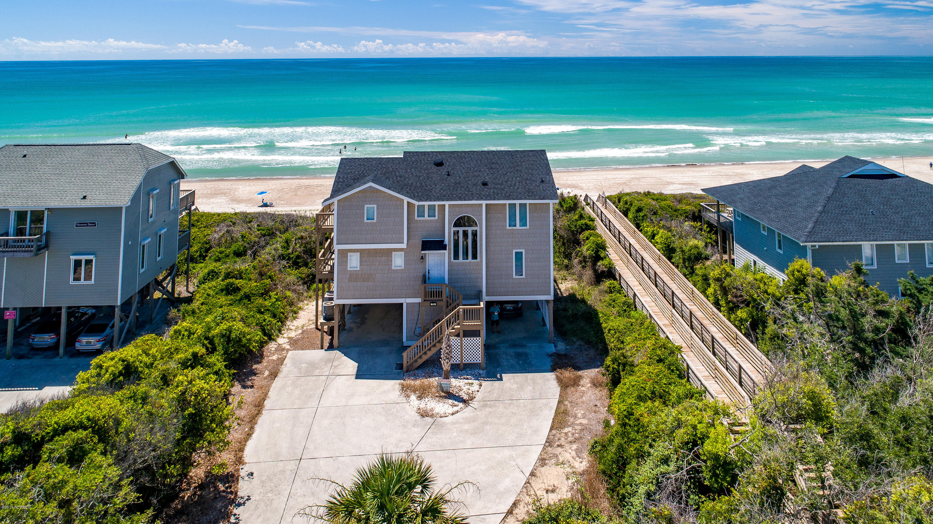 711 Salter Path Road Indian Beach, NC 28512 - Photo 9 of 84 FRONT VIEW