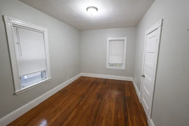wooden floor in an empty room