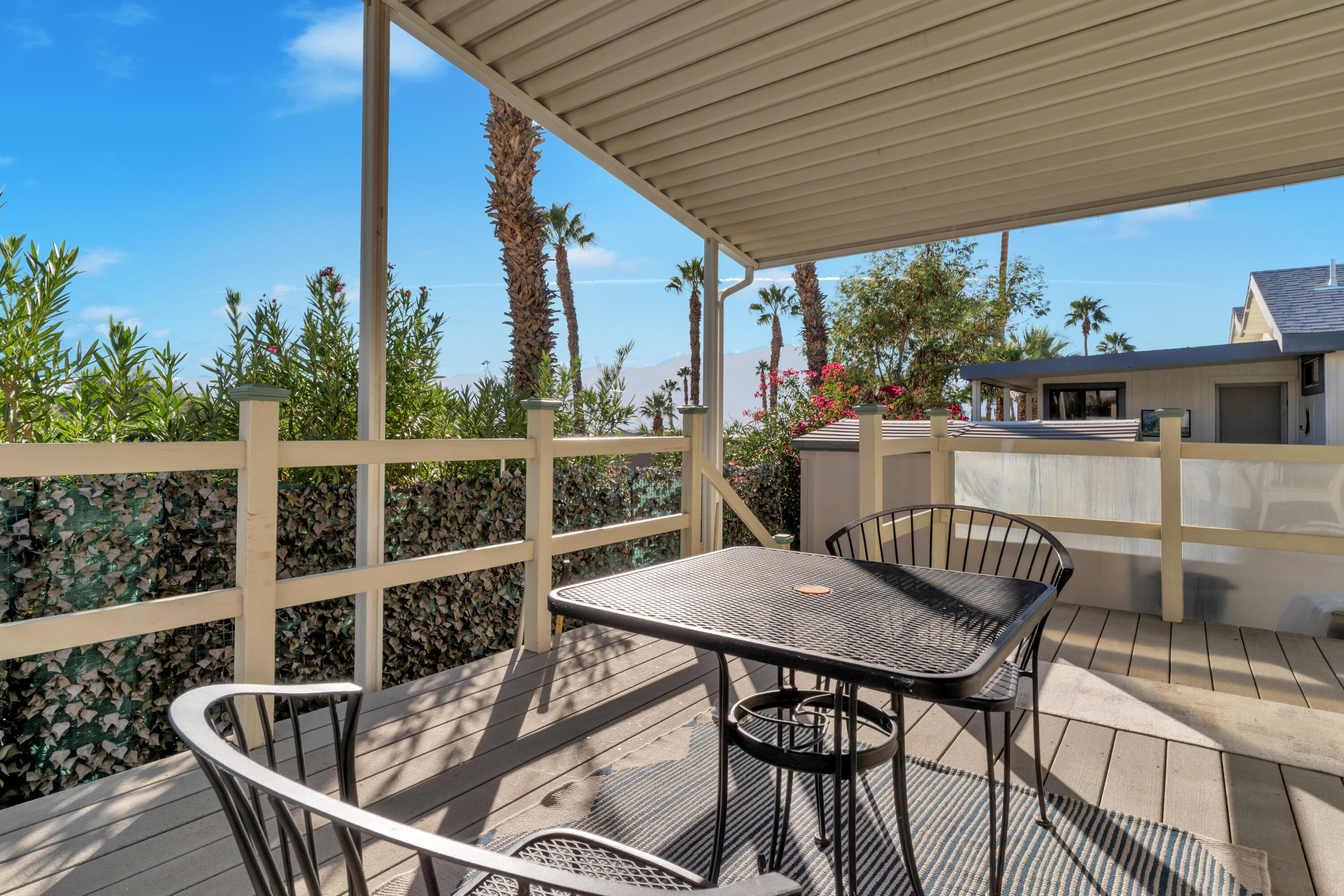 18070 Langlois Road, Unit 225 Desert Hot Springs, CA 92241 - Photo 21 of 25 Patio Deck