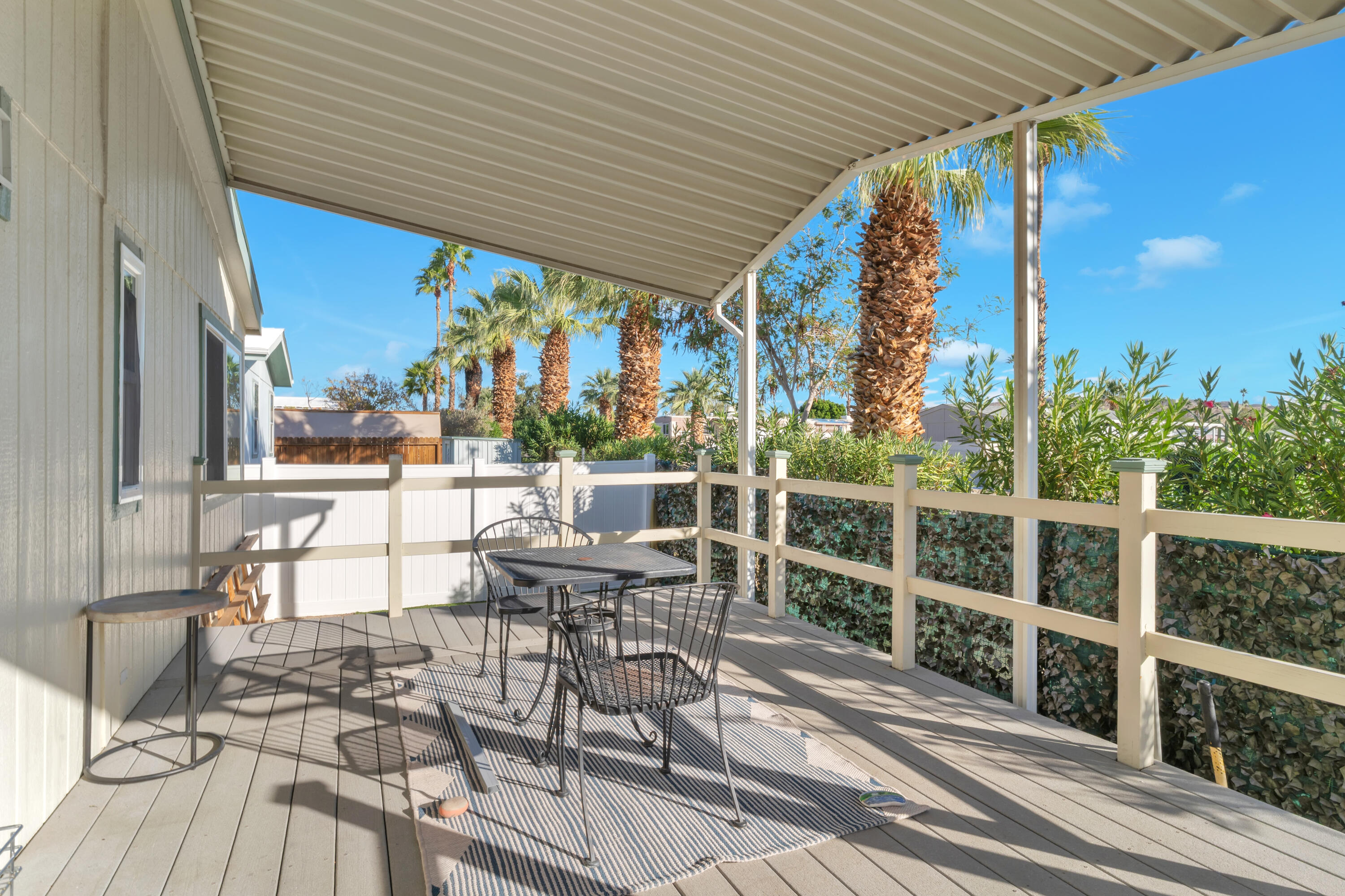 18070 Langlois Road, Unit 225 Desert Hot Springs, CA 92241 - Photo 22 of 25 Patio Deck