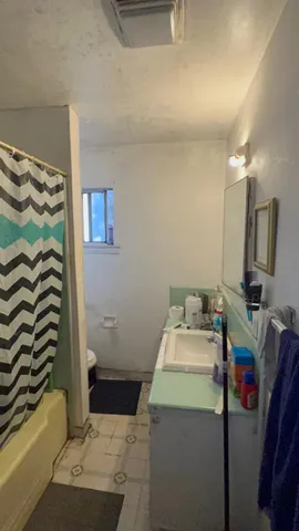 a room with storage and utility