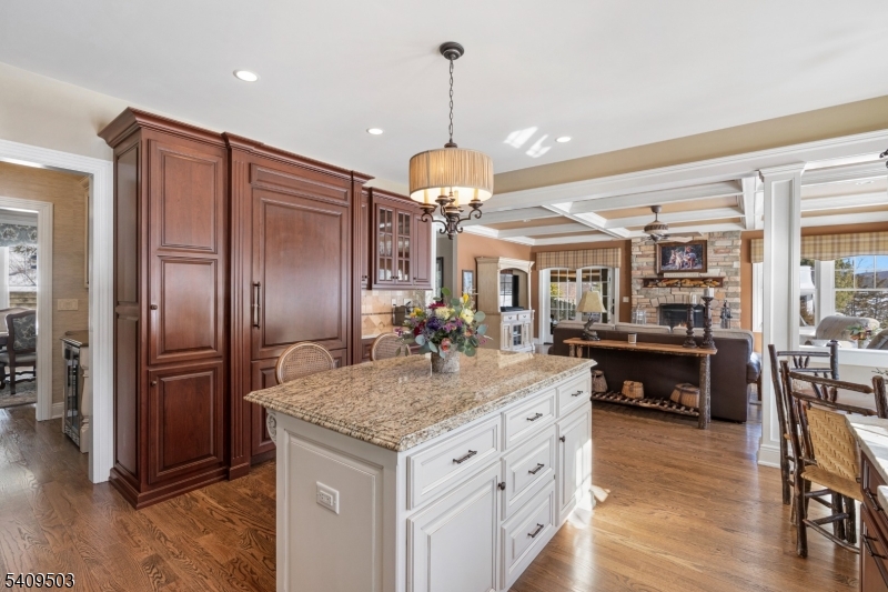 89 Woods Road Branchville, NJ 07826 - Photo 10 of 49 a kitchen with stainless steel appliances granite countertop a refrigerator a oven and a wooden floors