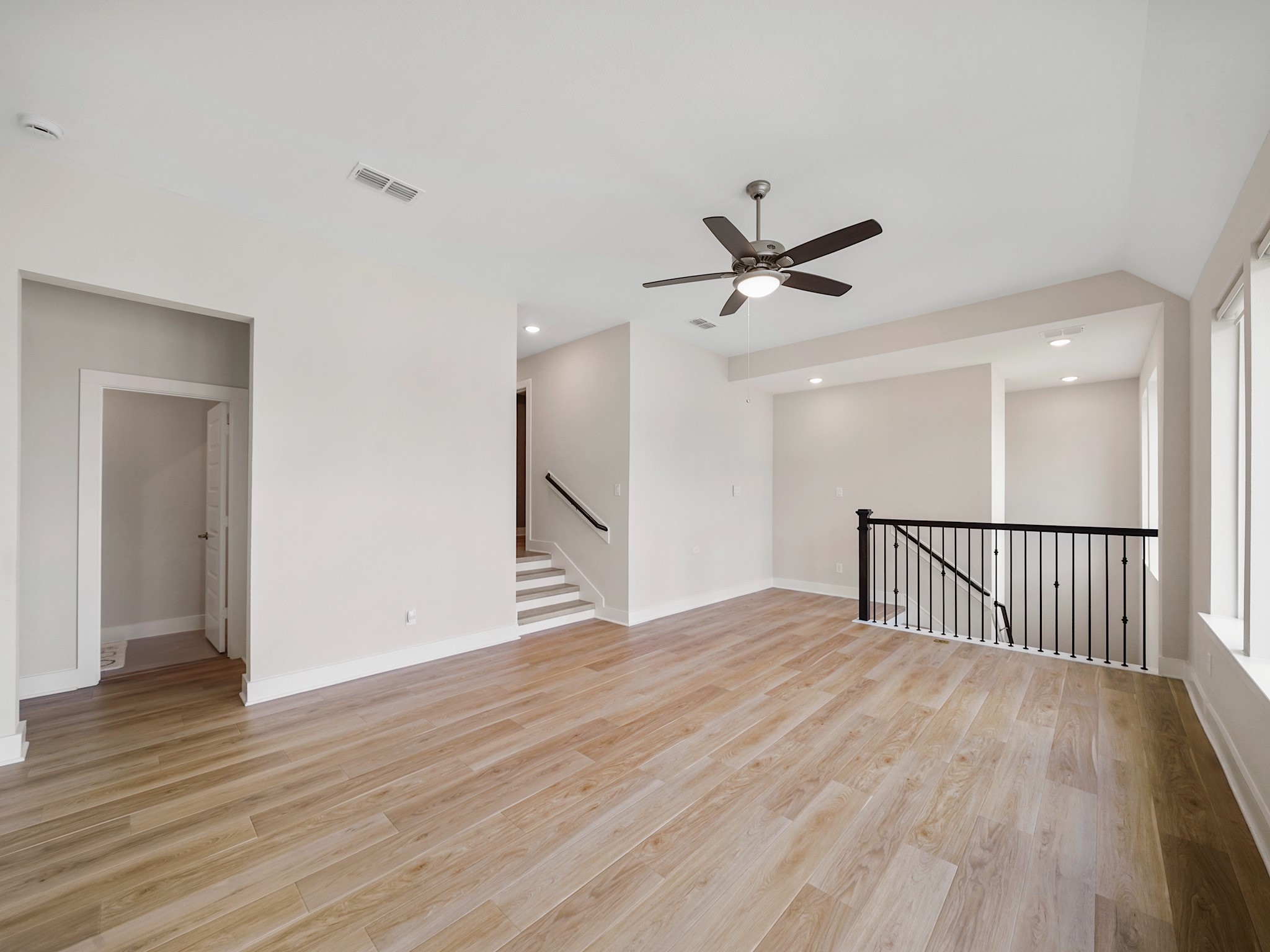 5802 Emerald Ranch Lane Fulshear, TX 77441 - Photo 32 of 45 Designed as the ultimate upstairs gathering space, the game room offers generous open space, beautiful natural light, and endless flexibility for entertaining, recreation, or relaxing.