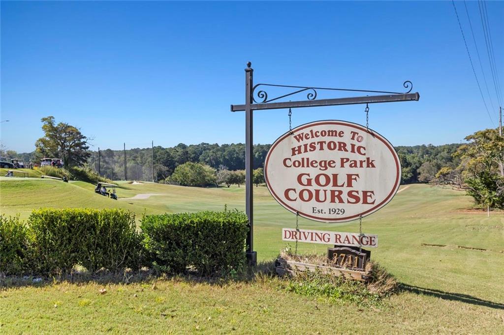 2426 Fair Oaks Way Atlanta, GA 30337 - Photo 29 of 29 a sign that is on the side of the river