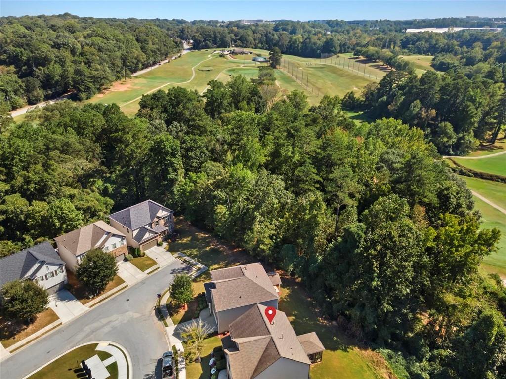 2426 Fair Oaks Way Atlanta, GA 30337 - Photo 5 of 29 an aerial view of residential houses with outdoor space and river