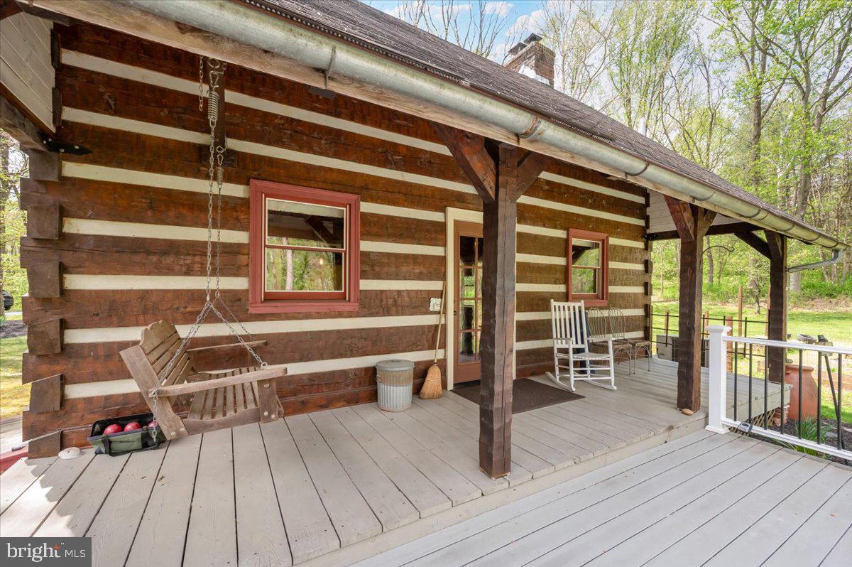 16926 Sprecher Road Sharpsburg, MD 21782 - Photo 46 of 76 Charming log cabin with inviting porch.