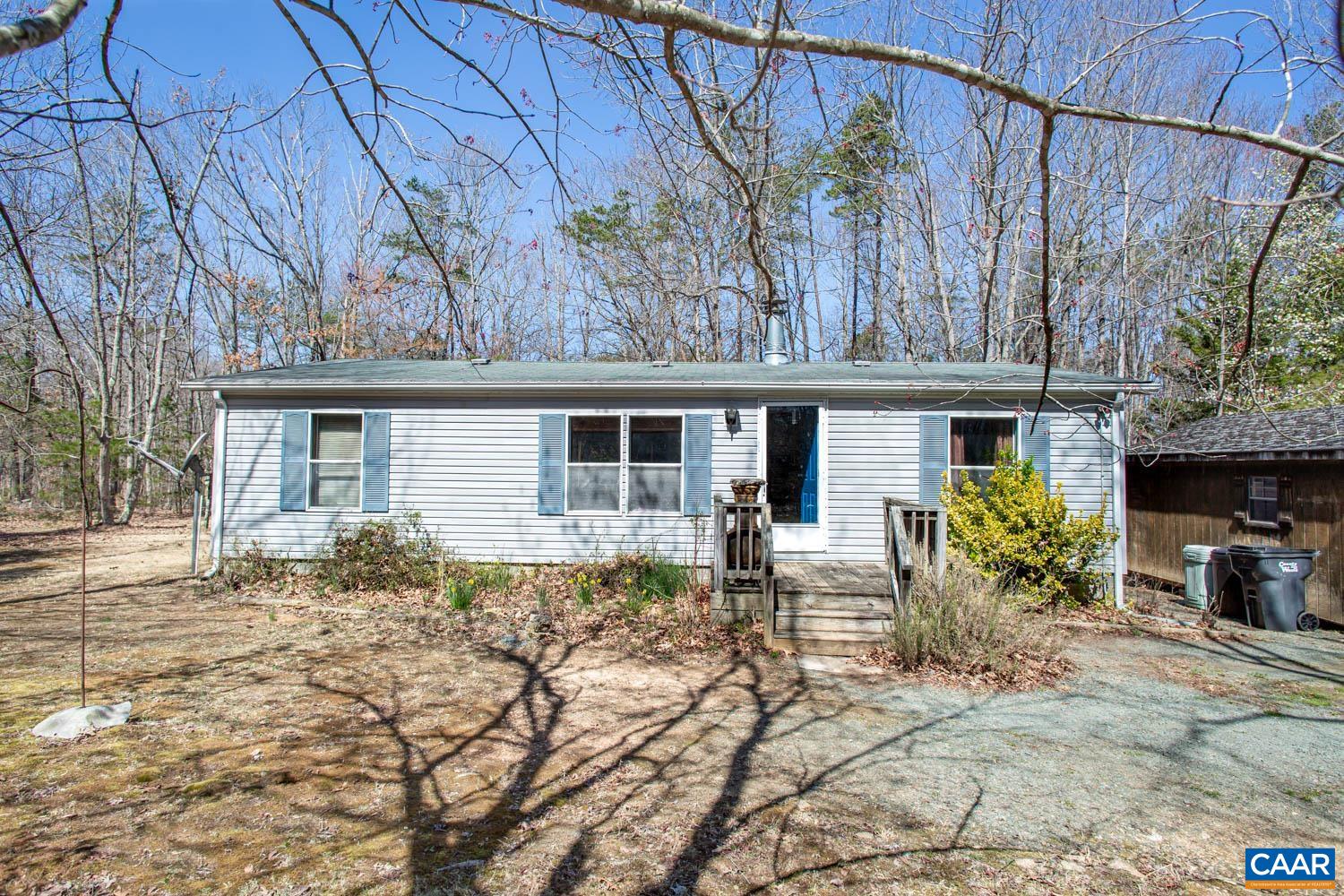 3147 Ridge Road Palmyra, VA 22963 - Photo 2 of 20 a front view of house with yard outdoor seating and barbeque oven
