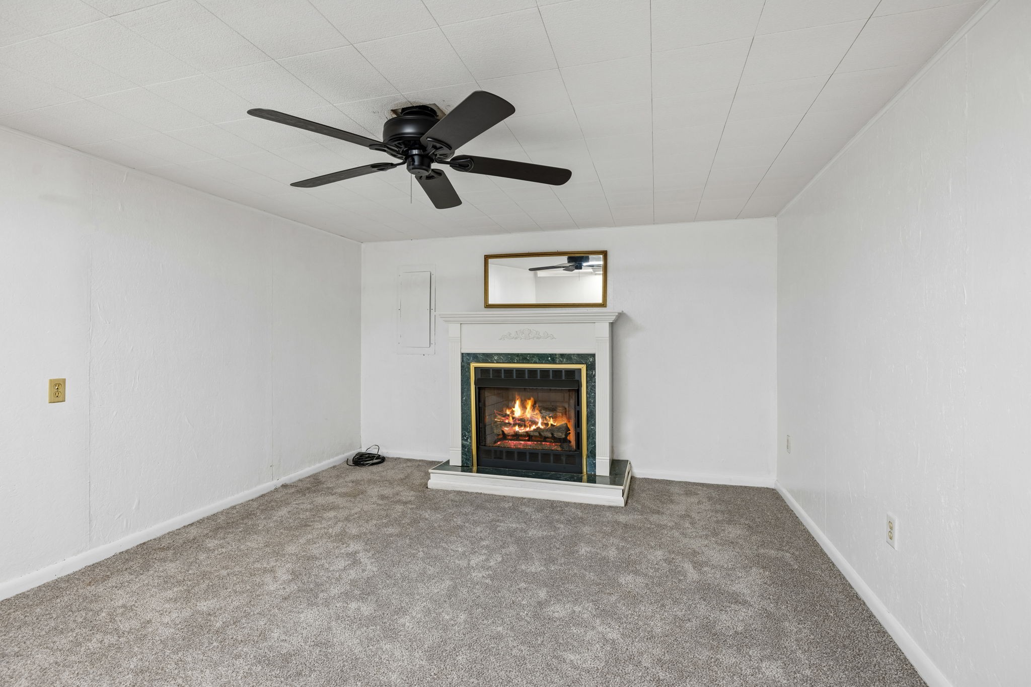 3335 Hill Town Road Santa Fe, TN 38482 - Photo 45 of 72 a view of an empty room with fire place
