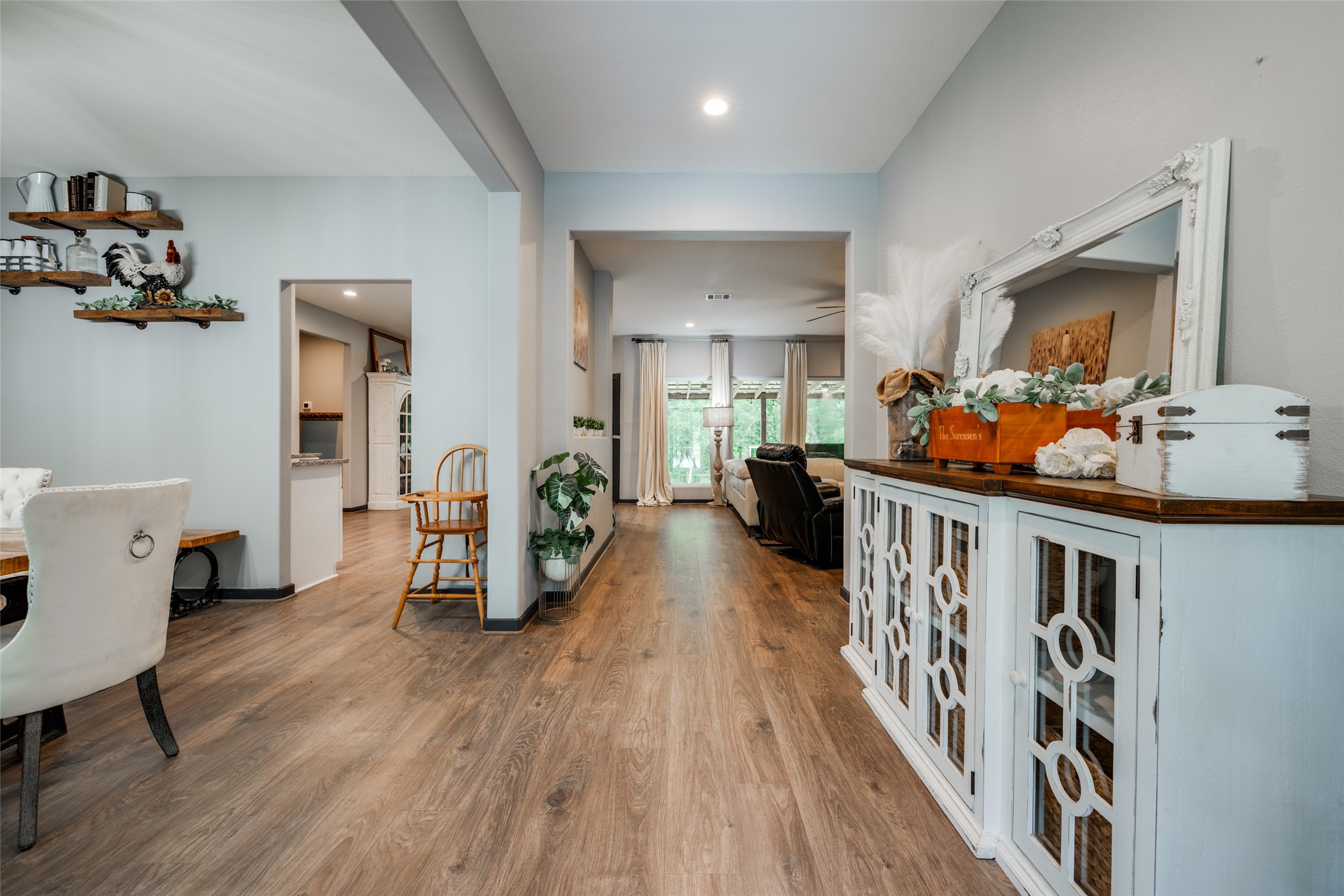 35 Disher Circle Huffman, TX 77336 - Photo 6 of 50 a living room with furniture and wooden floor