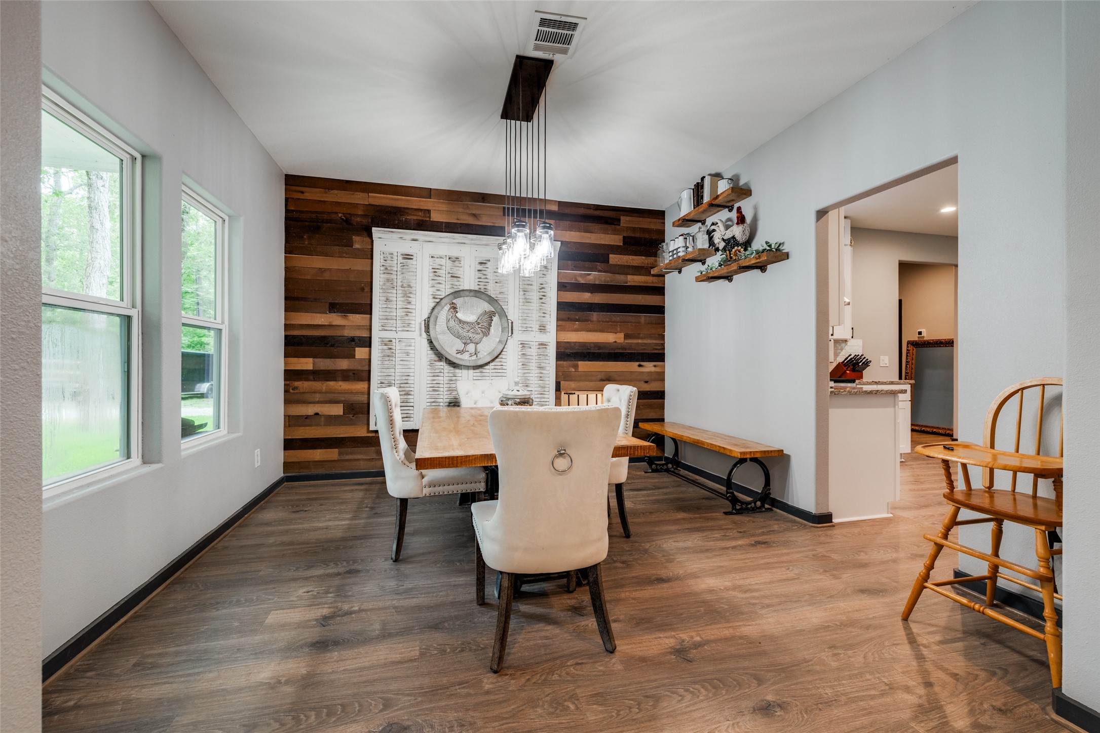 35 Disher Circle Huffman, TX 77336 - Photo 8 of 50 a view of a workspace with furniture and a window