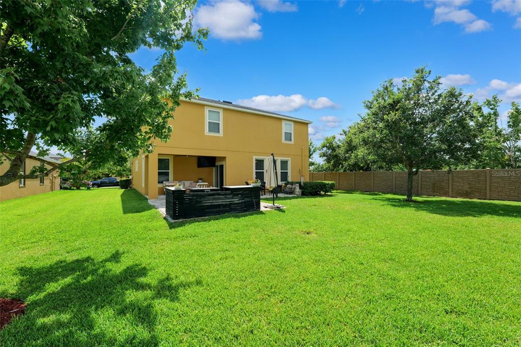 1653 Nature View Drive Lutz, FL 33558 - Photo 45 of 63 a view of backyard with green space