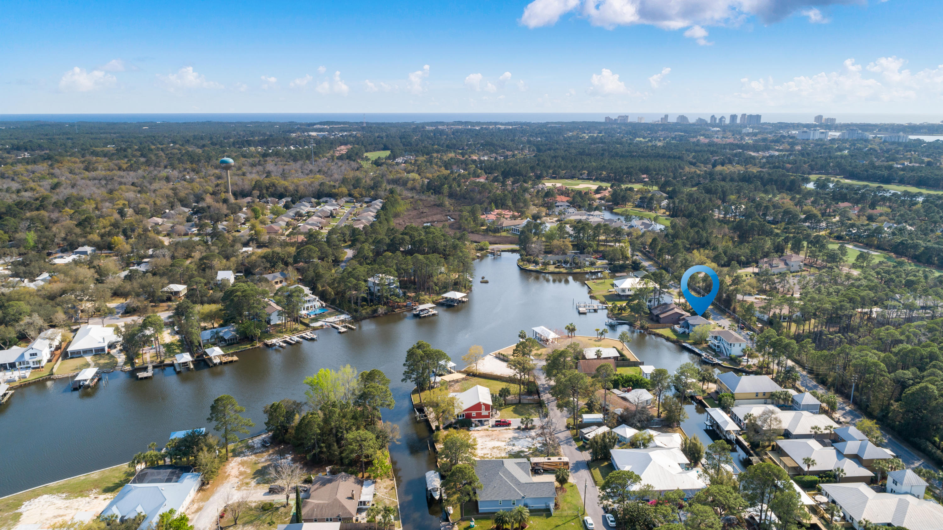 400 West Harborview Road Santa Rosa Beach, FL 32459 - Photo 5 of 39 an aerial view of a city