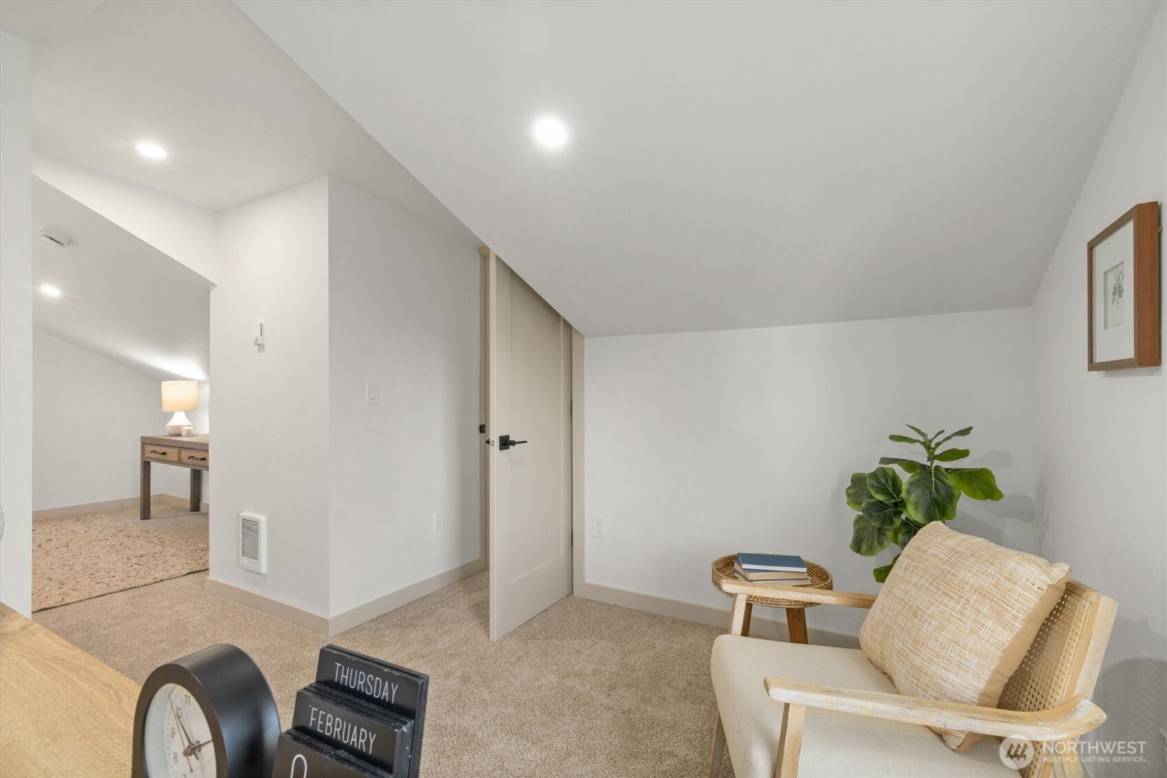 3711 Southwest Webster Street Seattle, WA 98126 - Photo 22 of 39 a living room with furniture and a potted plant