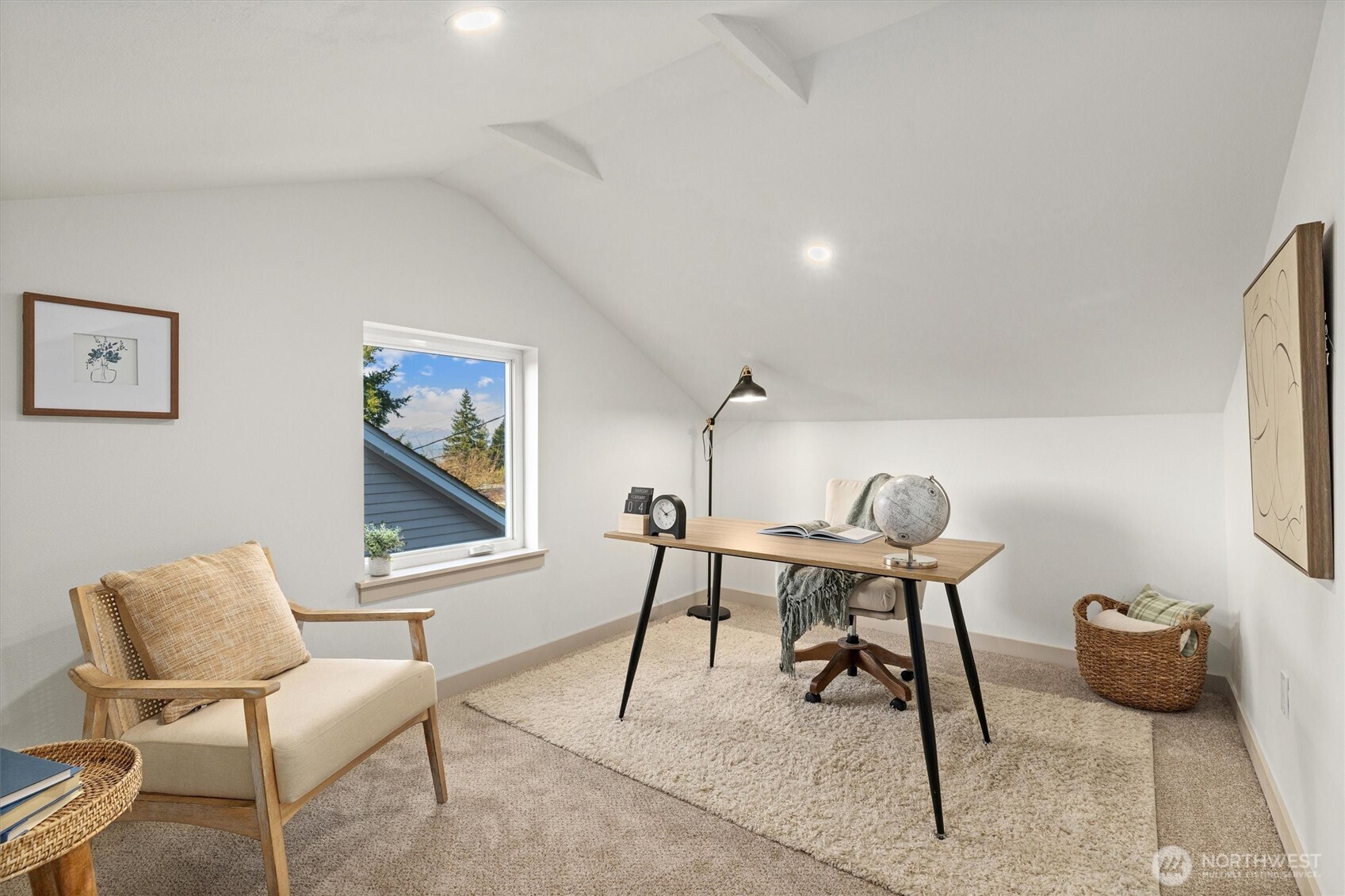 3711 Southwest Webster Street Seattle, WA 98126 - Photo 23 of 39 a view of a workspace with furniture