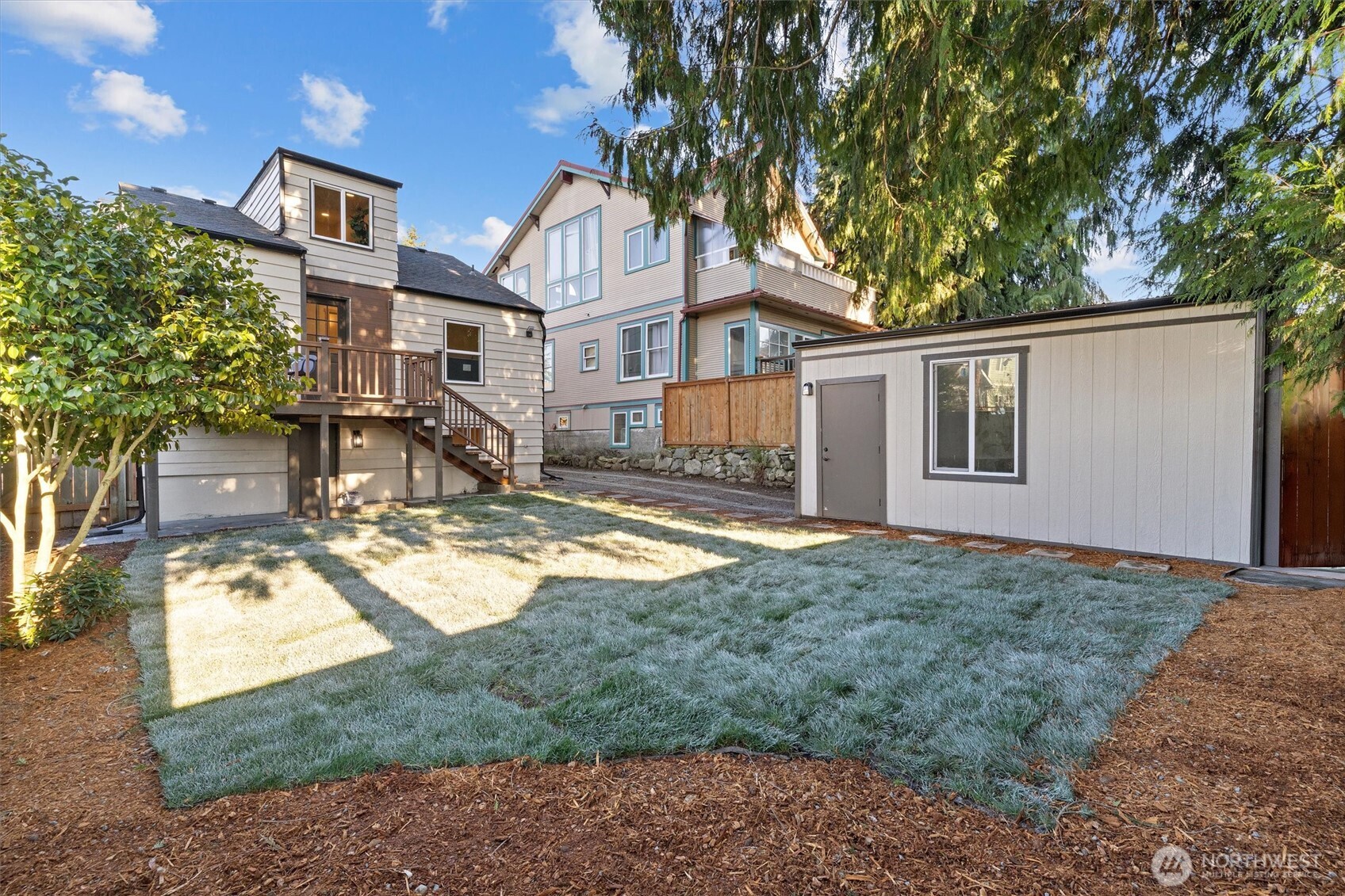 3711 Southwest Webster Street Seattle, WA 98126 - Photo 33 of 39 a view of a yard in front of house