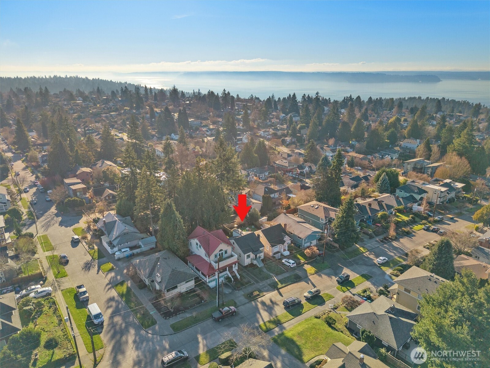 3711 Southwest Webster Street Seattle, WA 98126 - Photo 39 of 39 an aerial view of a city