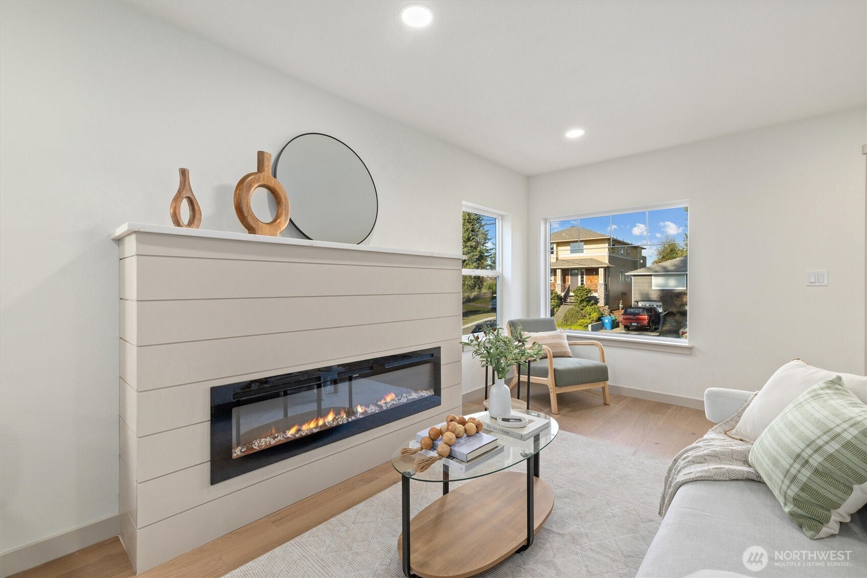 3711 Southwest Webster Street Seattle, WA 98126 - Photo 6 of 39 a living room with furniture a fireplace and window