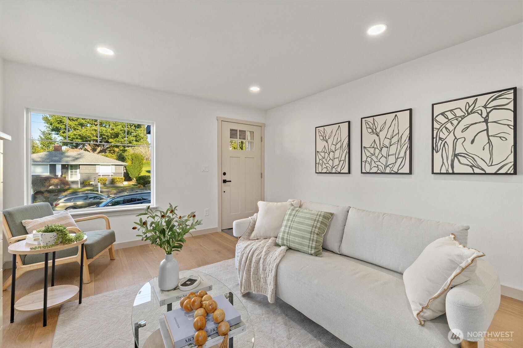 3711 Southwest Webster Street Seattle, WA 98126 - Photo 7 of 39 a living room with furniture and a large window