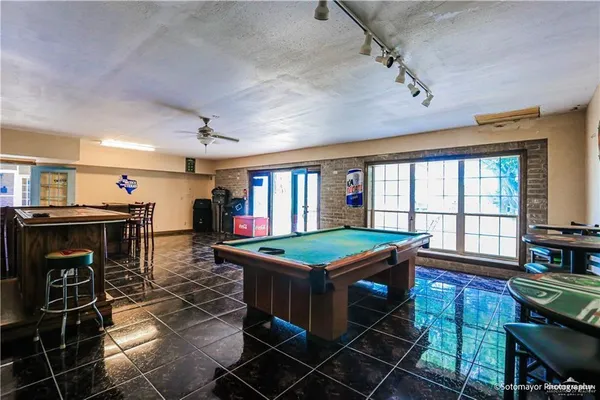 a room with musical instruments