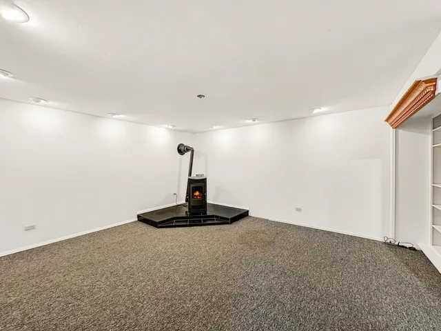 a view of a balcony with lake view and mountain view