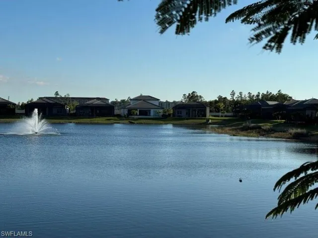 a view of swimming pool with mountain view