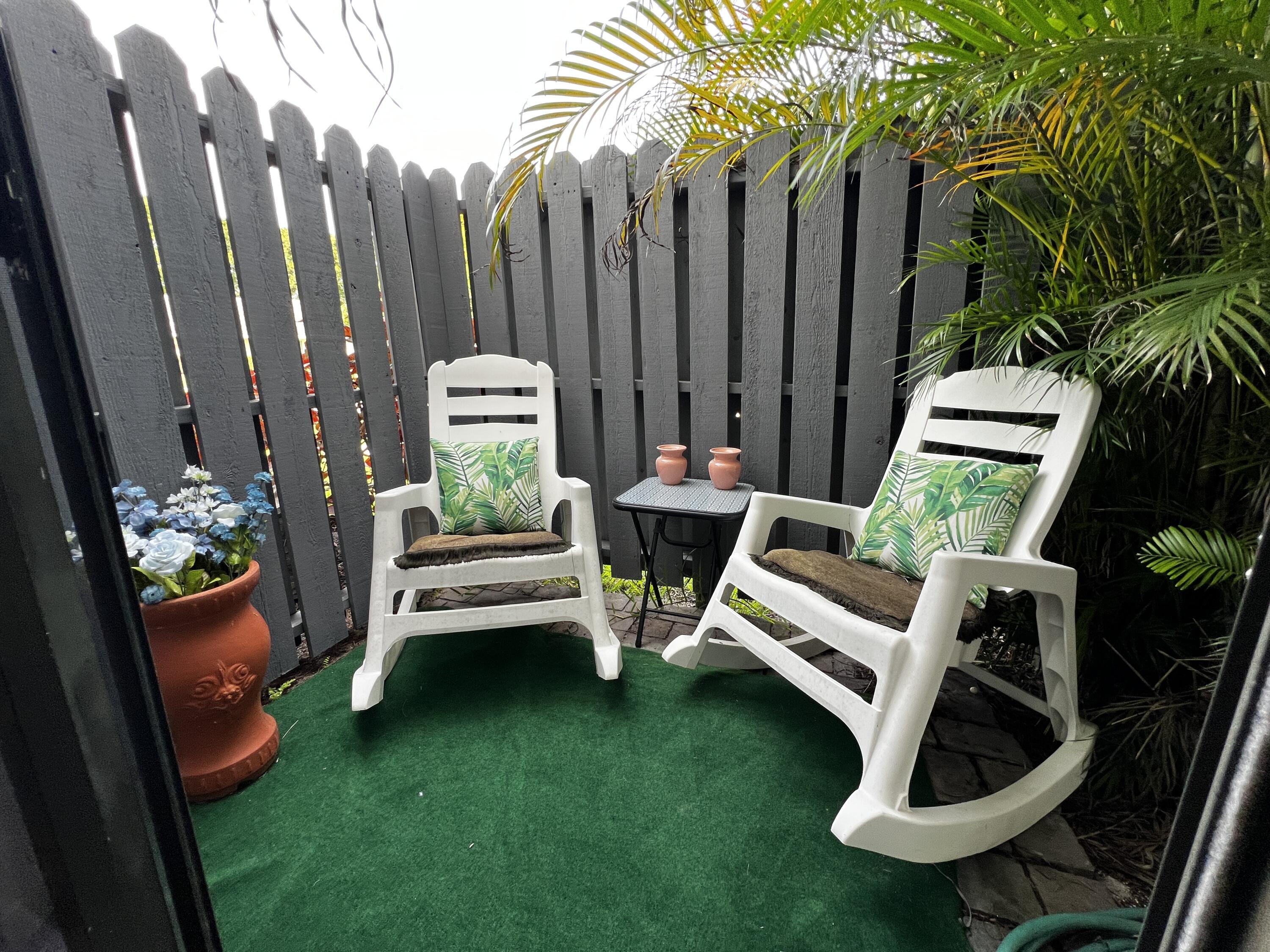 20951 Chisolm Way Boca Raton, FL 33428 - Photo 32 of 52 Quaint Private Porch off Bedroom 2