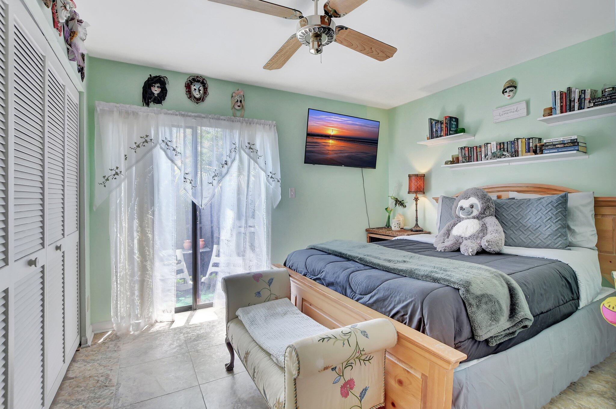 20951 Chisolm Way Boca Raton, FL 33428 - Photo 34 of 52 Bedroom 2 w/ Private Outdoor Retreat