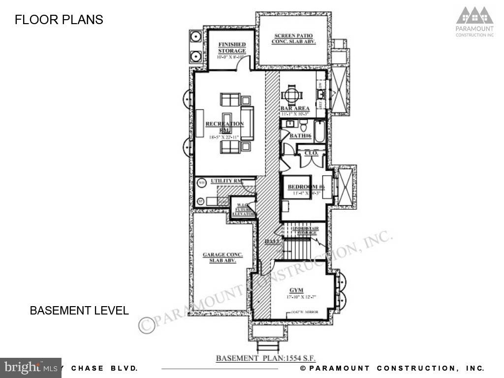 4812 Chevy Chase Boulevard Chevy Chase, MD 20815 - Photo 32 of 32 LL with Rec room, Gym and Bedroom en suite