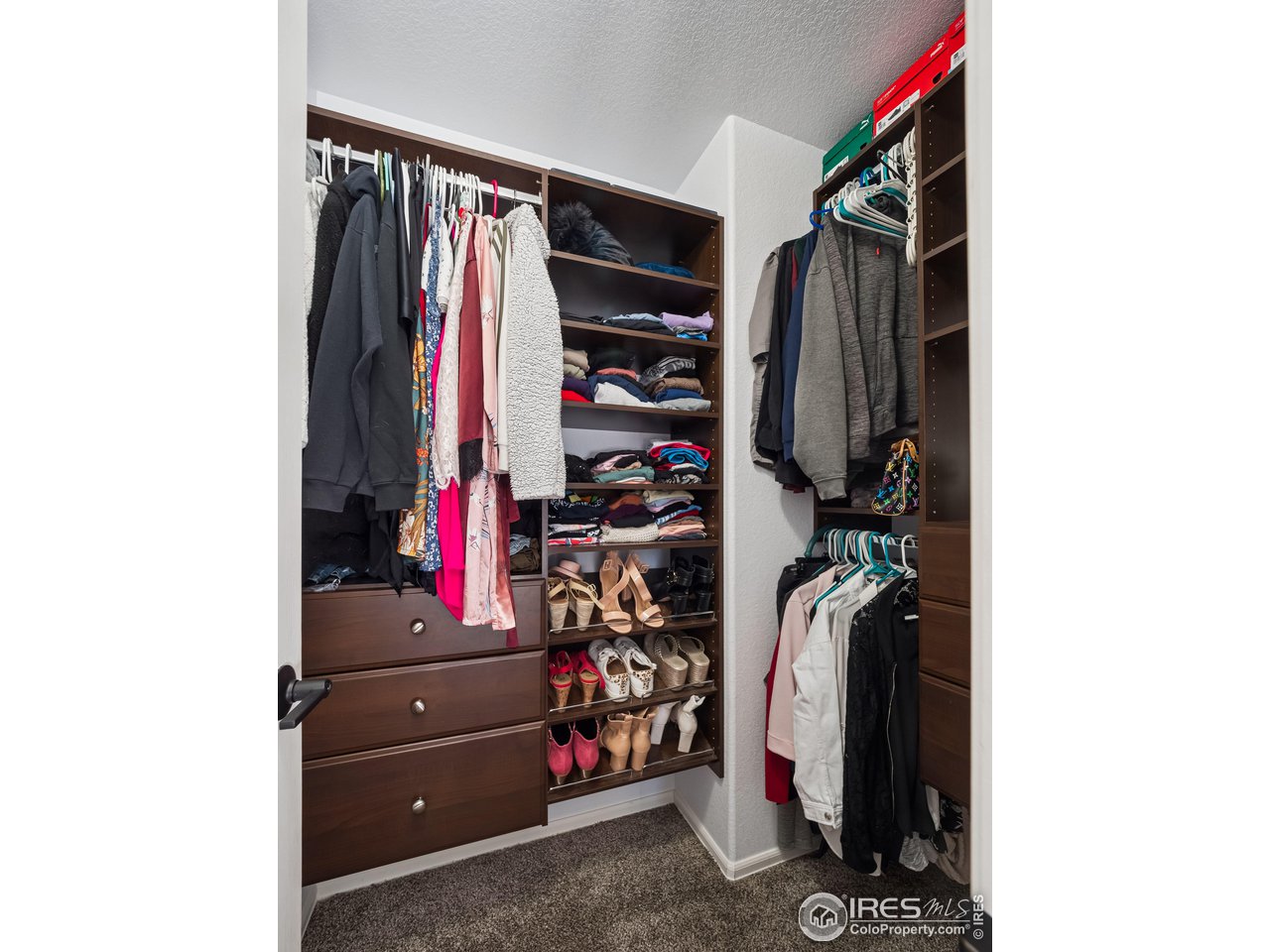 4050 West 30th Street Road Greeley, CO 80634 - Photo 14 of 37 Custom built in walk in closet shelving