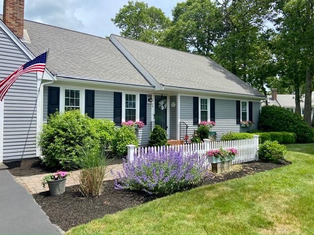 53 Kelley Road West Harwich, MA 02671 - Photo 38 of 43 a view of a house with backyard and garden