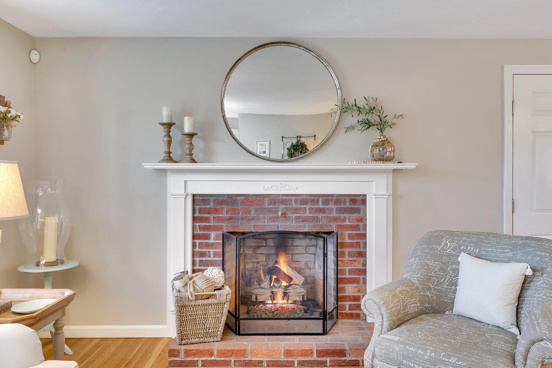 53 Kelley Road West Harwich, MA 02671 - Photo 7 of 43 a living room with furniture and a fireplace