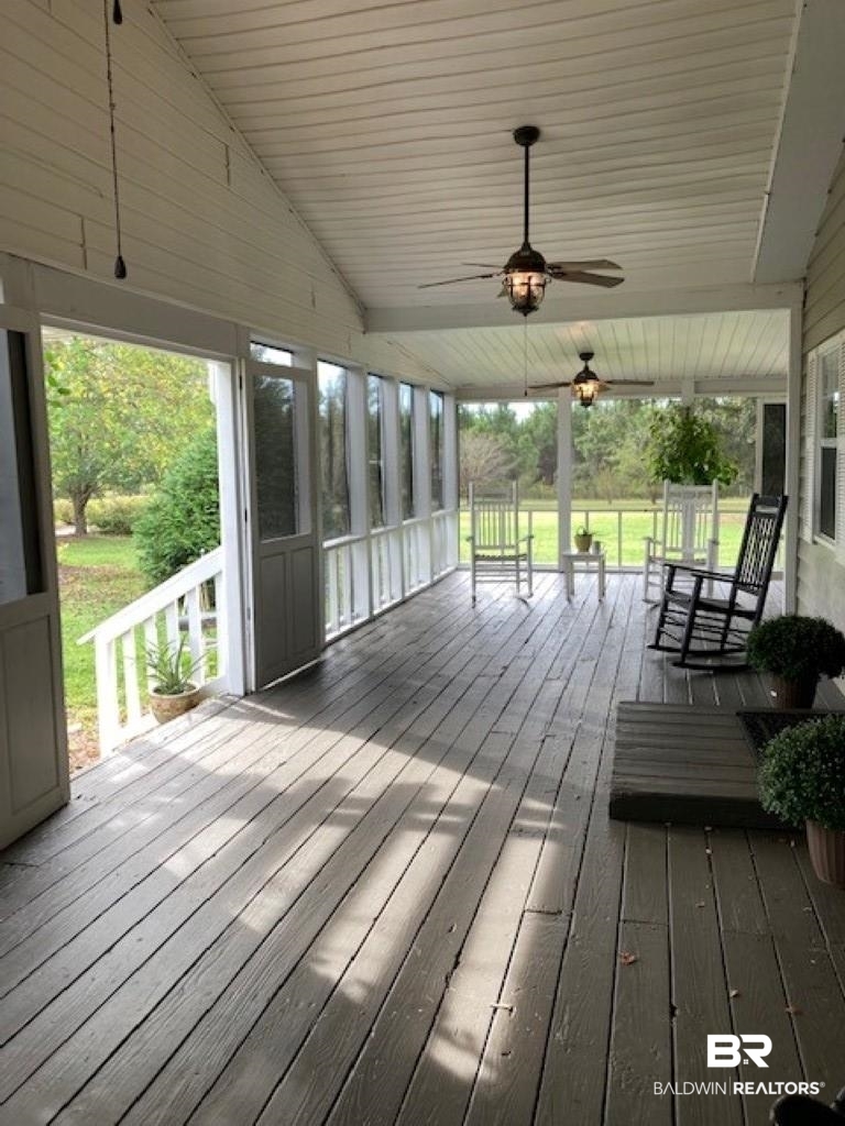24699 Gean Road Summerdale, AL 36580 - Photo 5 of 27 Screened Porch