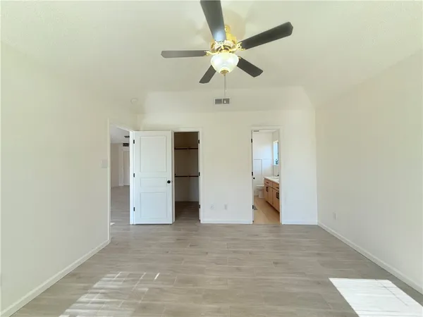 wooden floor in an empty room