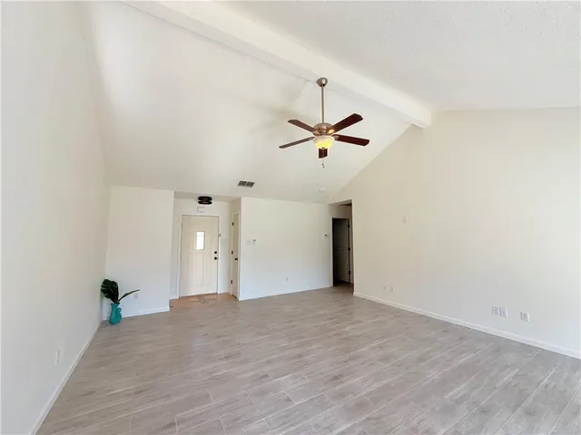 wooden floor in an empty room