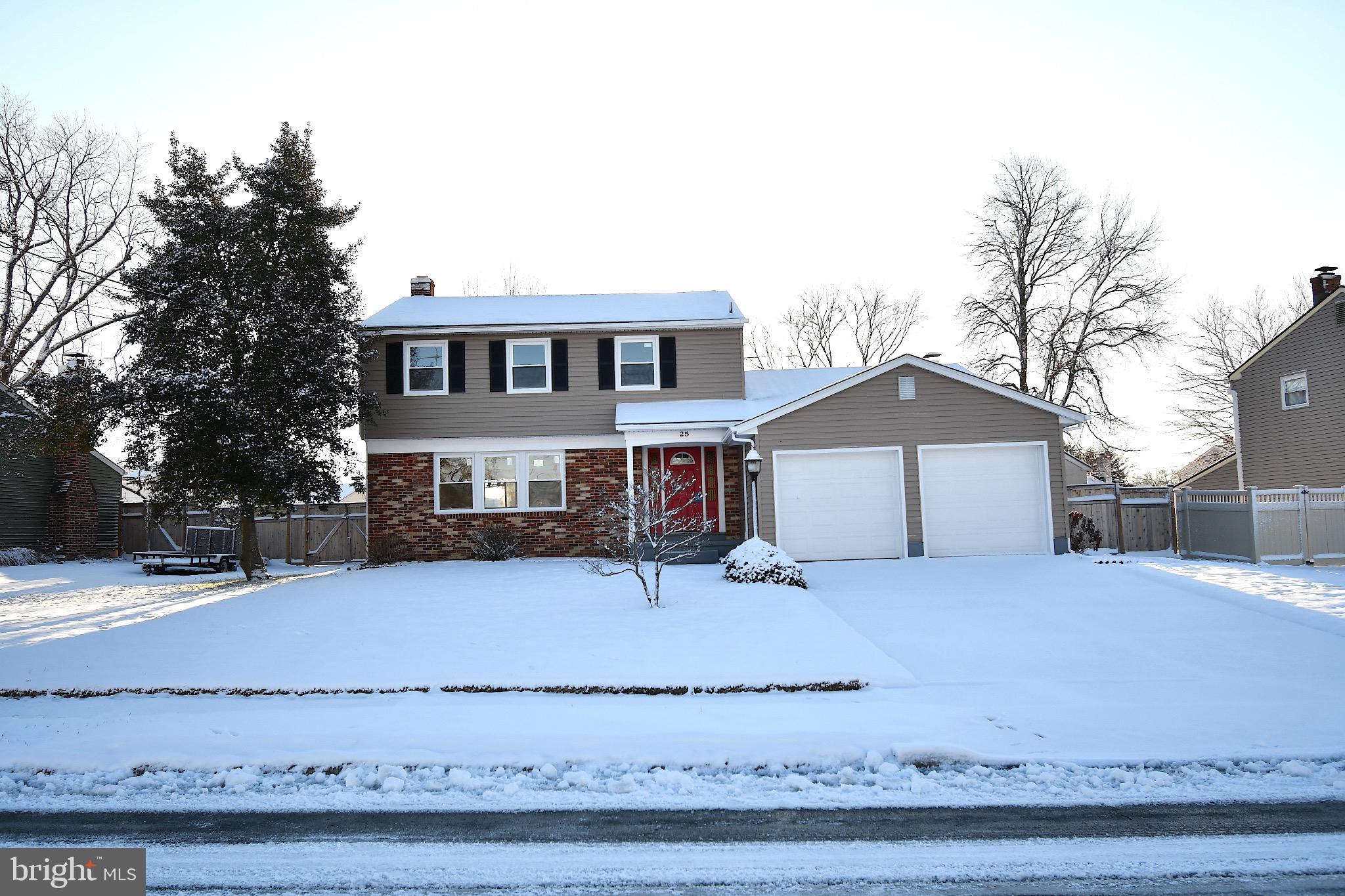 25 Champlain Road Marlton, NJ 08053 - Photo 2 of 40 Charming home blanketed in winter's snow.