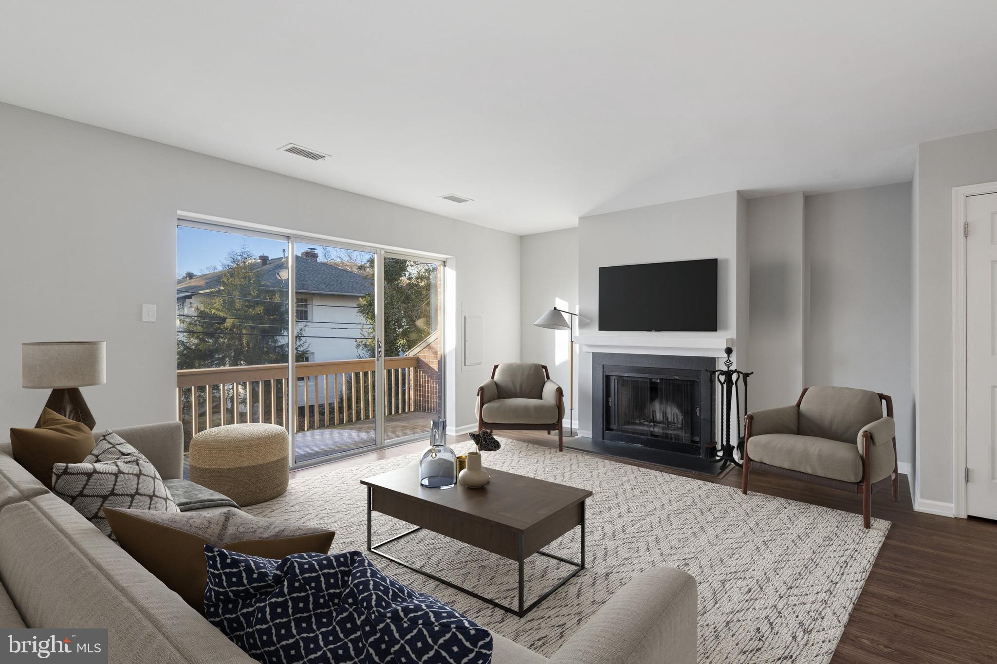 50 Woodside Road, Unit 4 Ardmore, PA 19003 - Photo 7 of 23 Living Room