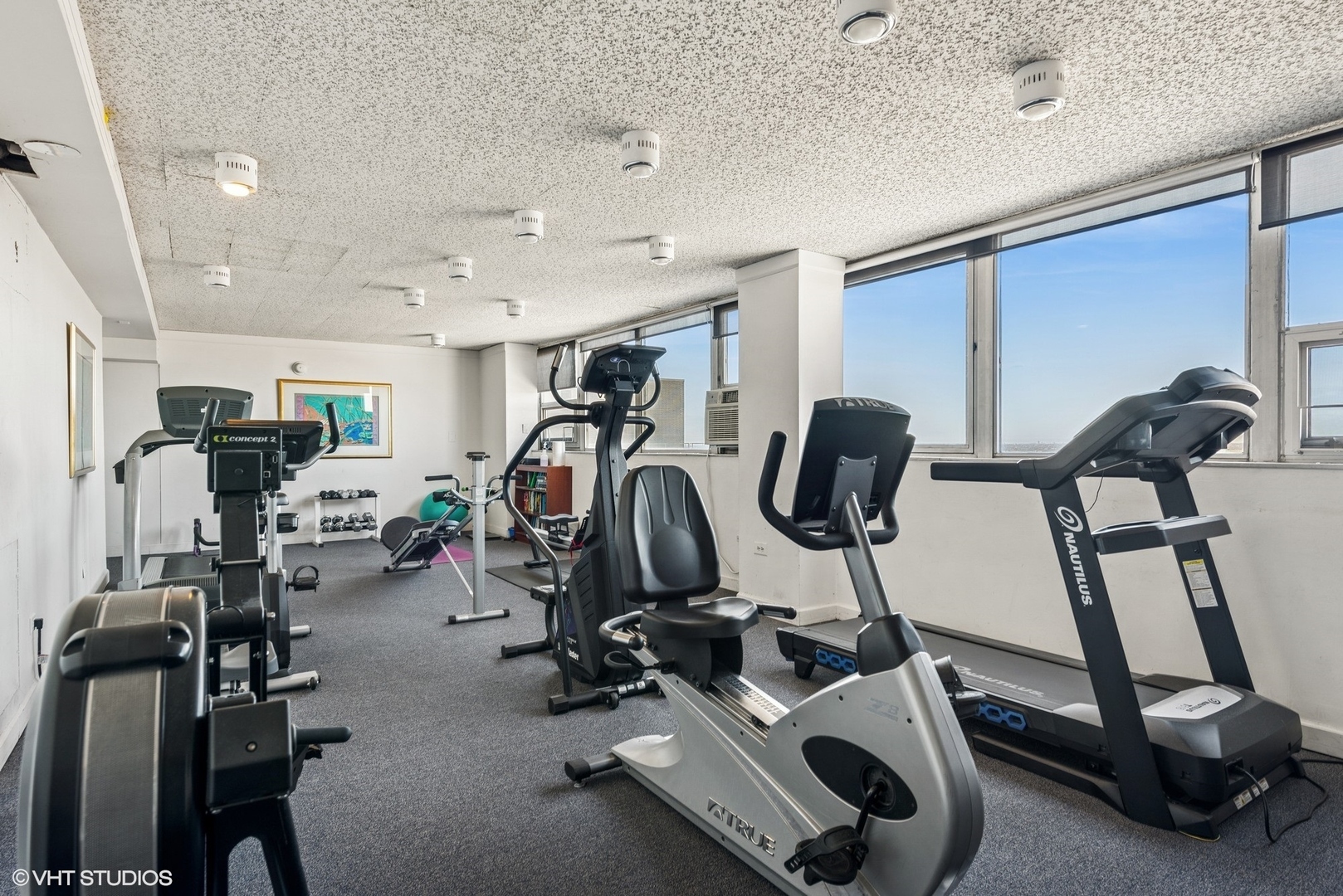 5733 North Sheridan Road, Unit 29D Chicago, IL 60660 - Photo 39 of 40 a view of a room with gym equipment