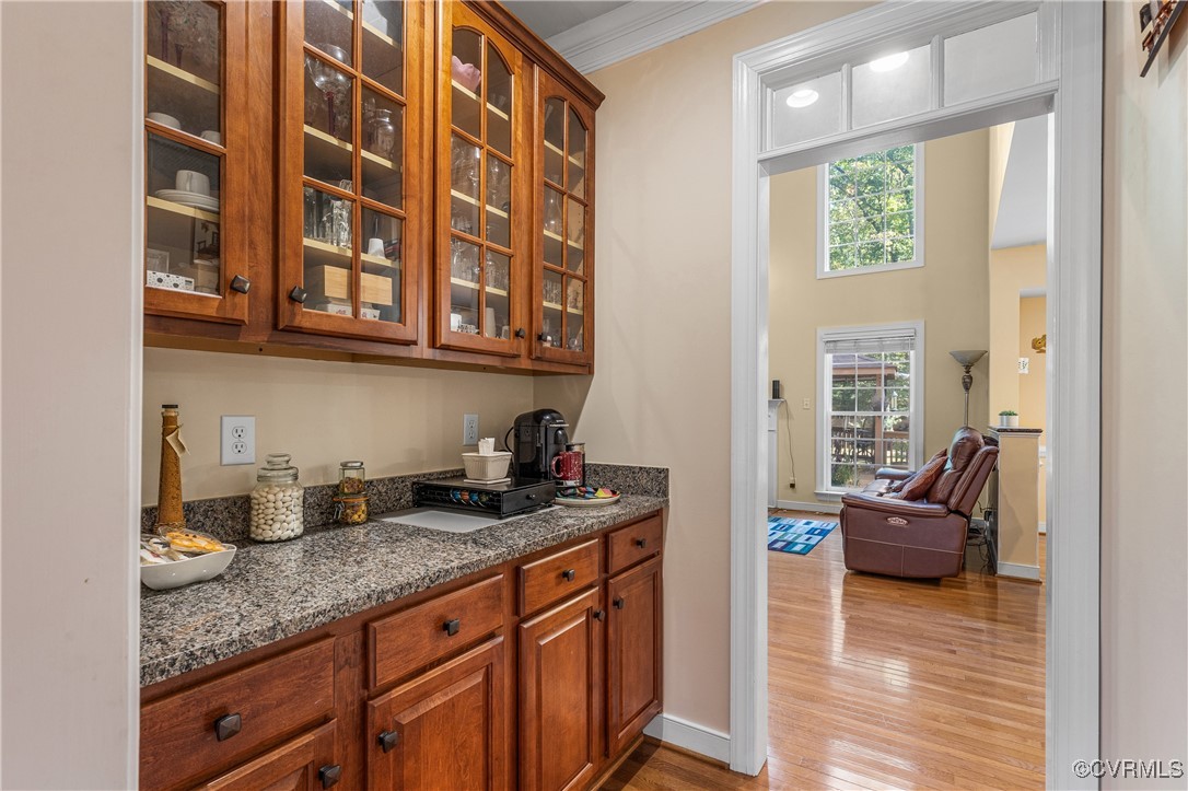 3541 Kings Farm Drive Midlothian, VA 23113 - Photo 17 of 49 a kitchen with stainless steel appliances granite countertop a sink and cabinets