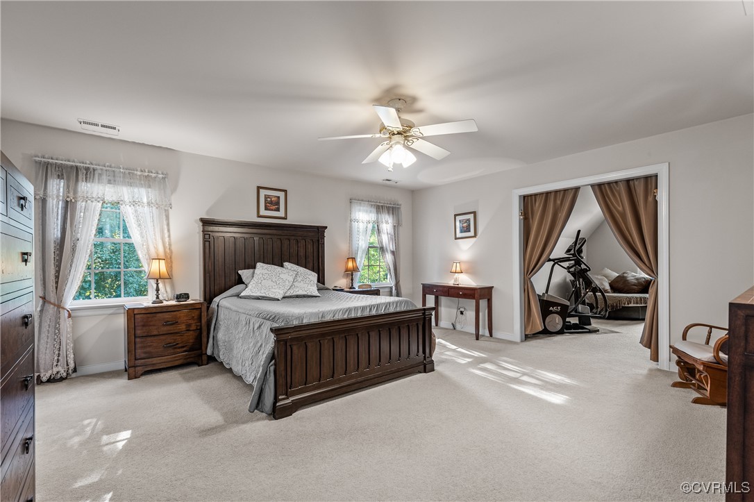 3541 Kings Farm Drive Midlothian, VA 23113 - Photo 22 of 49 a bed room with a bed and a window