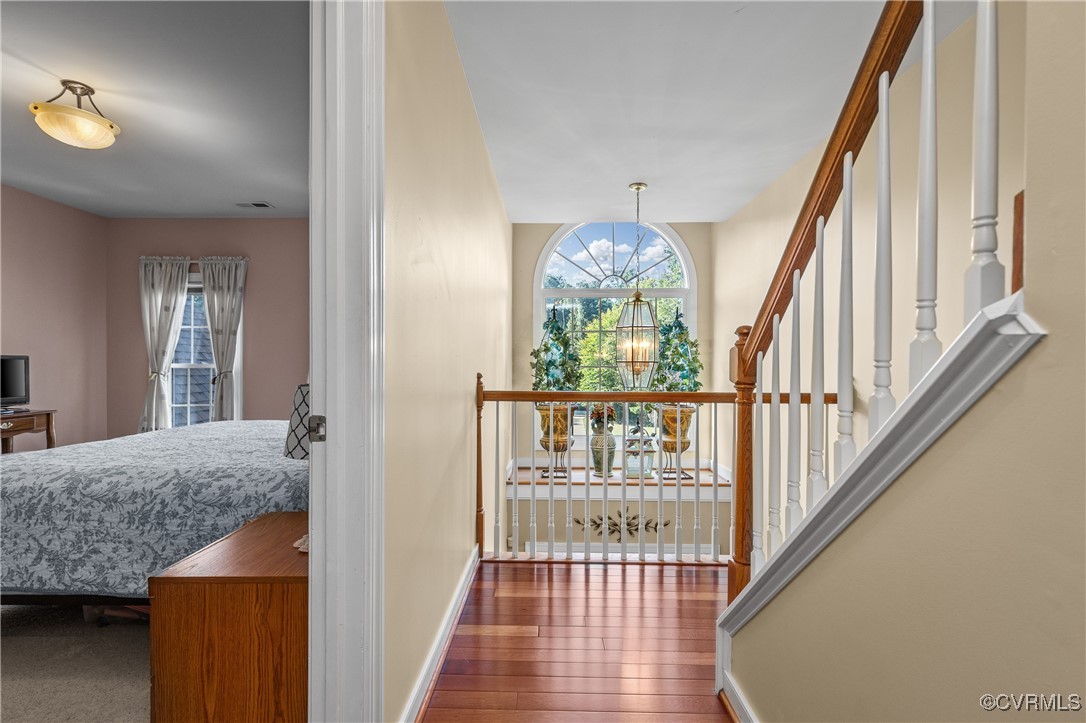 3541 Kings Farm Drive Midlothian, VA 23113 - Photo 34 of 49 a view of a balcony and wooden floor