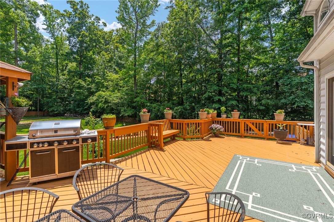3541 Kings Farm Drive Midlothian, VA 23113 - Photo 43 of 49 a view of a patio with a table and chairs