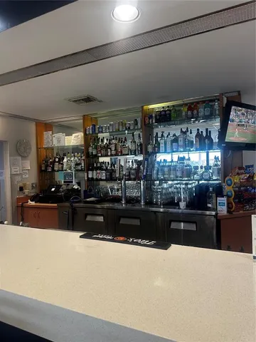 a view of a street with of flower plants