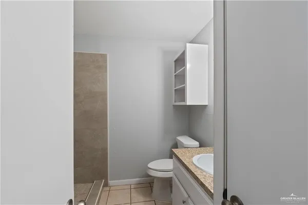 a bathroom with a toilet