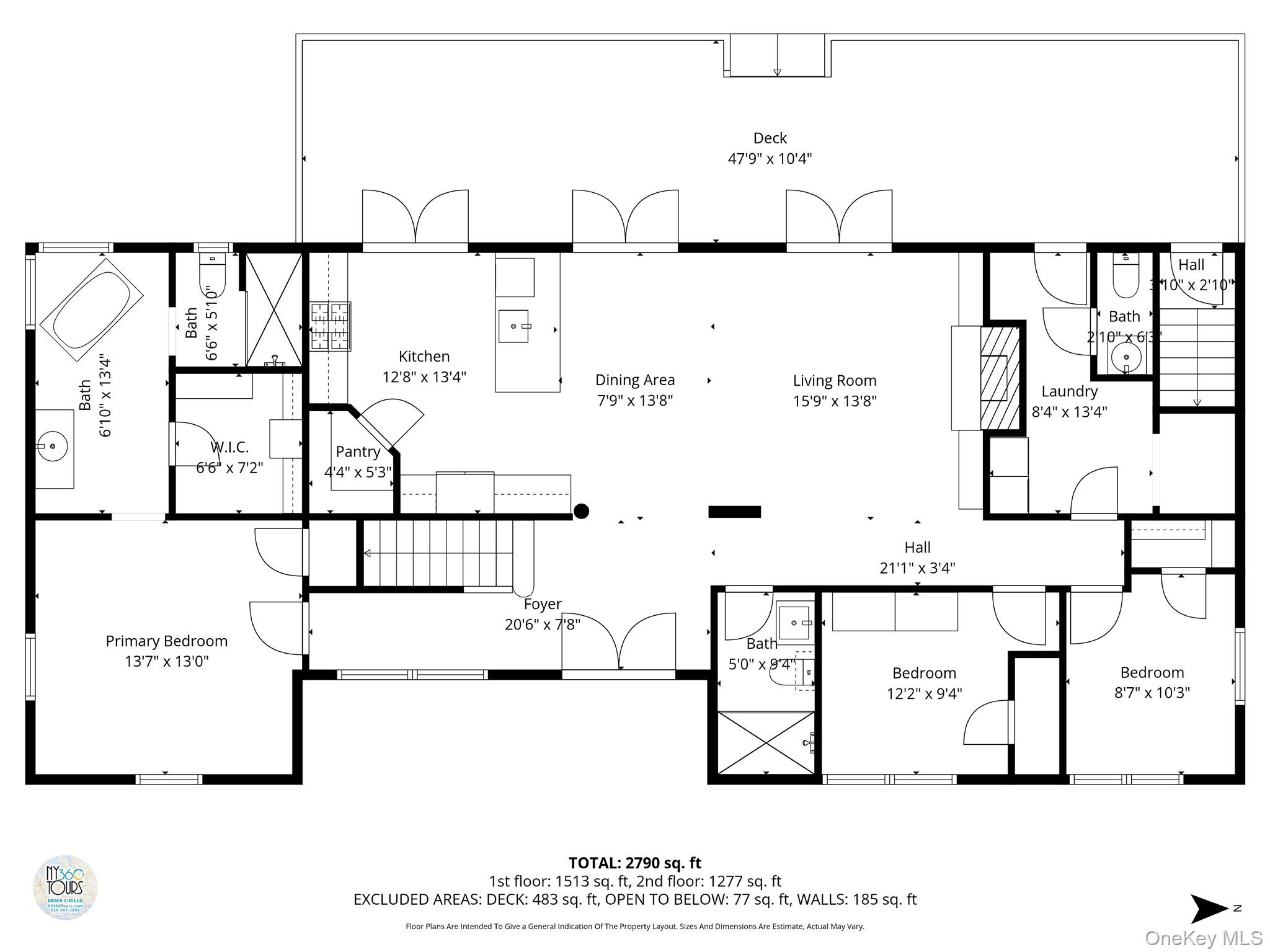 108 Awixa Avenue Bay Shore, NY 11706 - Photo 47 of 50 a picture of a floor plan