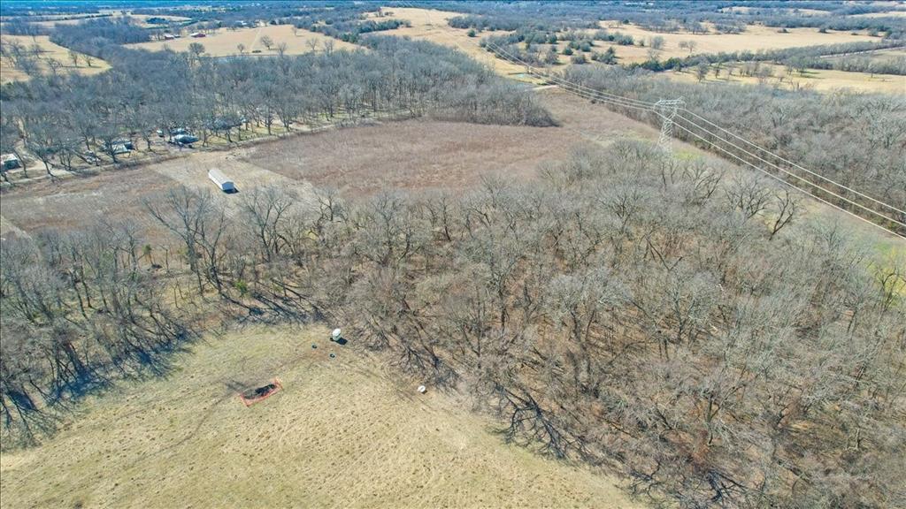 2 Gray Bottom Road Whitewright, TX 75491 - Photo 7 of 15 a view of a dry yard with trees