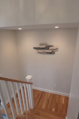 a view of wooden floor