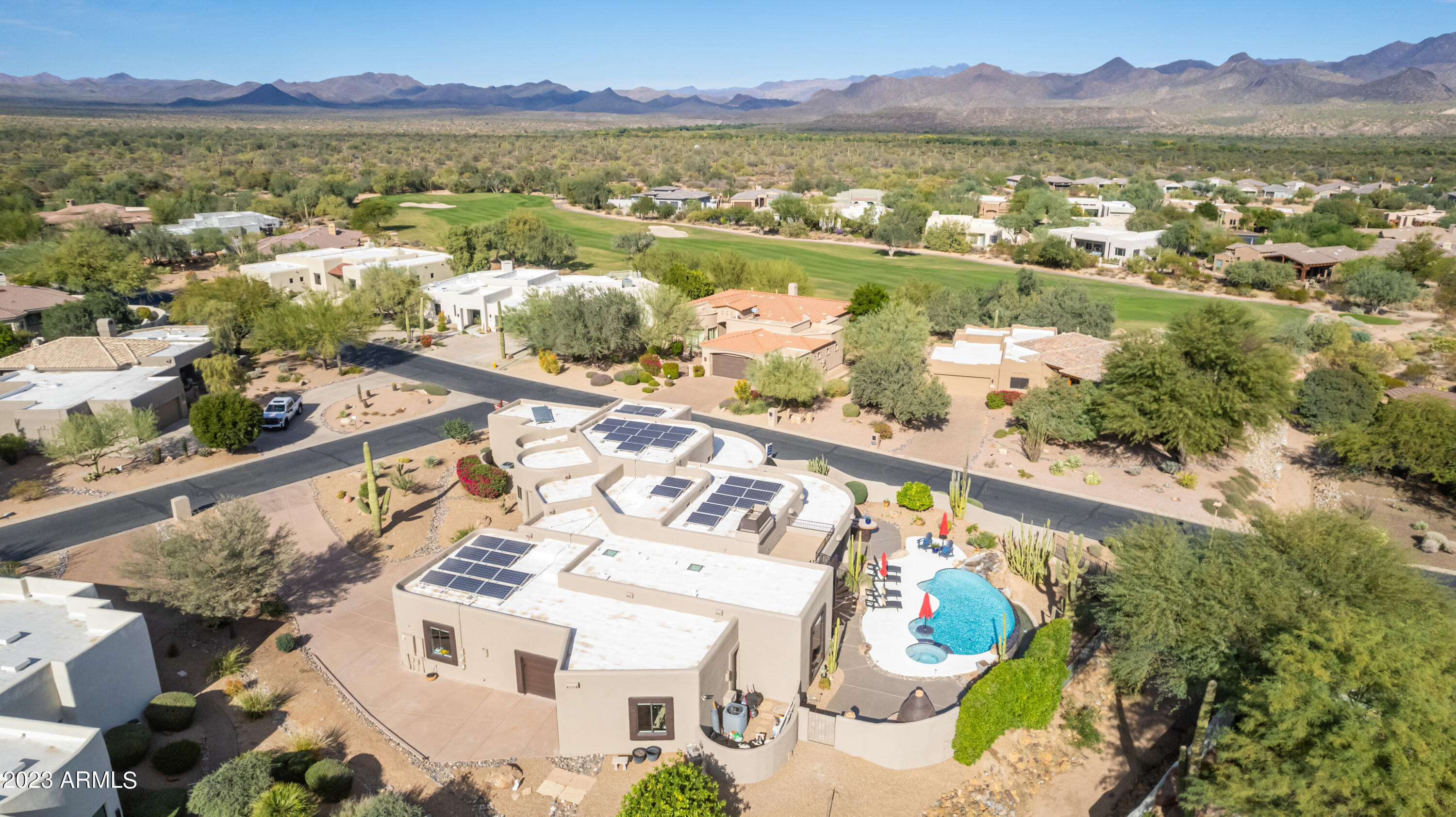 18613 East Adobe Circle Rio Verde, AZ 85263 - Photo 46 of 47 11 - Adobe Aerials