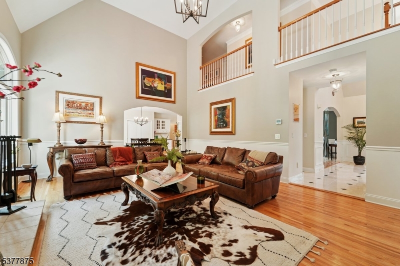 14 Broadway Road Warren, NJ 07059 - Photo 13 of 45 a living room with furniture and wooden floor